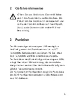 Preview for 5 page of HomeMatic HM-CFG-USB-2 Installation And Operating Manual