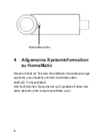 Preview for 6 page of HomeMatic HM-CFG-USB-2 Installation And Operating Manual