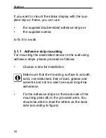 Предварительный просмотр 44 страницы HomeMatic HM-Dis-EP-WM55 Installation And Operating Manual