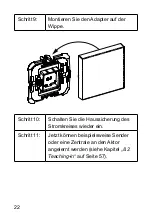 Предварительный просмотр 22 страницы HomeMatic HM-LC-BI1PBU-FM Installation And Operating Manual