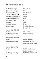 Preview for 48 page of HomeMatic HM-LC-Bl1-PB-FM Installation And Operating Manual