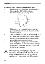 Preview for 48 page of HomeMatic HM-LC-Dim1T-DR Installation And Operating Manual