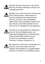 Preview for 7 page of HomeMatic HM-LC-Dim1TPBU-FM Installation And Operating Manual