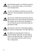 Preview for 8 page of HomeMatic HM-LC-Dim1TPBU-FM Installation And Operating Manual