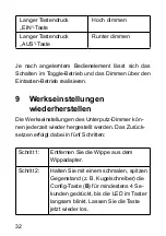 Preview for 32 page of HomeMatic HM-LC-Dim1TPBU-FM Installation And Operating Manual