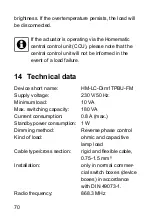 Preview for 70 page of HomeMatic HM-LC-Dim1TPBU-FM Installation And Operating Manual