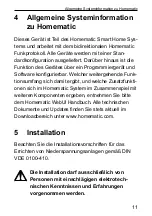 Preview for 11 page of HomeMatic HM-LC-Sw1-DR Installation And Operating Manual