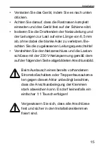 Preview for 15 page of HomeMatic HM-LC-Sw1-DR Installation And Operating Manual