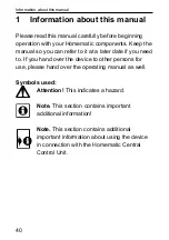 Preview for 40 page of HomeMatic HM-LC-Sw1-DR Installation And Operating Manual