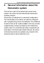 Preview for 47 page of HomeMatic HM-LC-Sw1-DR Installation And Operating Manual