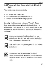 Preview for 57 page of HomeMatic HM-LC-Sw1-DR Installation And Operating Manual