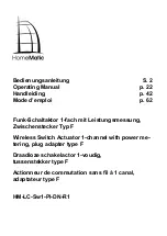 HomeMatic HM-LC-Sw1-PI-DN-R1 Operating Manual preview