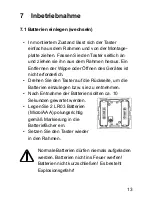 Preview for 13 page of HomeMatic HM-PB-2-WM55-2 Installation And Operating Manual