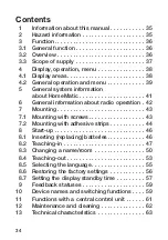 Предварительный просмотр 34 страницы HomeMatic HM-PB-4Dis-WM Mounting Instruction And Operating Manual