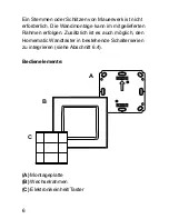 Preview for 6 page of HomeMatic HM-PB-6-WM55 Installation And Operating Manual