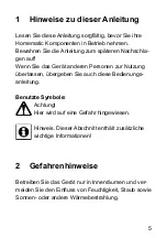 Preview for 5 page of HomeMatic HM-PBI-4-FM Installation And Operating Manual