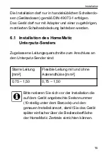 Предварительный просмотр 15 страницы HomeMatic HM-RC-2-PBU-FM Installation And Operating Manual