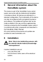 Предварительный просмотр 46 страницы HomeMatic HM-RC-2-PBU-FM Installation And Operating Manual