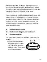 Предварительный просмотр 11 страницы HomeMatic HM-RC-4-2 Operating Manual