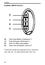 Предварительный просмотр 10 страницы HomeMatic HM-RC-4-3 Operating Manual