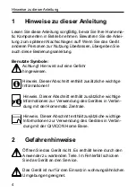 Preview for 4 page of HomeMatic HM-Sec-MDIR-3 Installation And Operating Manual