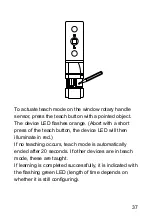 Предварительный просмотр 37 страницы HomeMatic HM-Sec-RHS Installation And Operating Manual