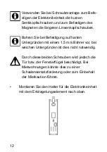 Предварительный просмотр 12 страницы HomeMatic HM-Sec-SC-2 Mounting Instruction And Operating Manual