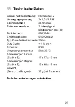 Предварительный просмотр 29 страницы HomeMatic HM-Sec-SC-2 Mounting Instruction And Operating Manual