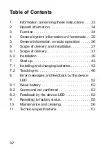 Предварительный просмотр 32 страницы HomeMatic HM-Sec-SC-2 Mounting Instruction And Operating Manual