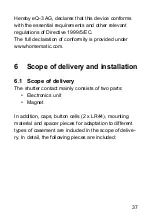 Предварительный просмотр 37 страницы HomeMatic HM-Sec-SC-2 Mounting Instruction And Operating Manual