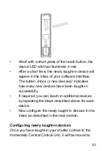 Предварительный просмотр 51 страницы HomeMatic HM-Sec-SC-2 Mounting Instruction And Operating Manual