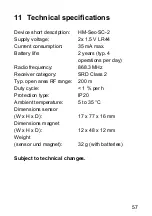 Предварительный просмотр 57 страницы HomeMatic HM-Sec-SC-2 Mounting Instruction And Operating Manual