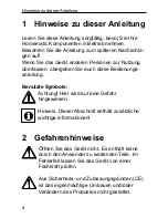 Preview for 4 page of HomeMatic HM-Sen-MDIR-O-3 Mounting Instruction And Operating Manual