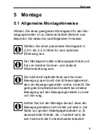 Preview for 9 page of HomeMatic HM-Sen-MDIR-O-3 Mounting Instruction And Operating Manual