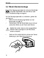 Preview for 12 page of HomeMatic HM-Sen-MDIR-O-3 Mounting Instruction And Operating Manual