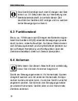 Preview for 16 page of HomeMatic HM-Sen-MDIR-O-3 Mounting Instruction And Operating Manual