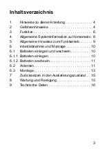 Предварительный просмотр 3 страницы HomeMatic HM-WDS10-TH-O Installation And Operating Manual