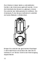 Предварительный просмотр 12 страницы HomeMatic HM-WDS10-TH-O Installation And Operating Manual