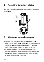 Предварительный просмотр 32 страницы HomeMatic HM-WDS10-TH-O Installation And Operating Manual