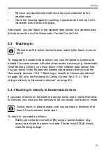 Предварительный просмотр 45 страницы HomeMatic HM-WDS100-C6-O-2 Mounting Instruction And Operating Manual