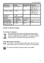 Предварительный просмотр 59 страницы HomeMatic HM-WDS100-C6-O-2 Mounting Instruction And Operating Manual