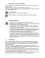 Предварительный просмотр 4 страницы HomeMatic HM-WDS100-C6-O Mounting Instruction And Operating Manual