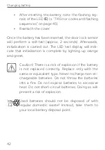 Preview for 42 page of HomeMatic HmIP-DLS Mounting Instruction And Operating Manual