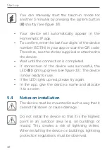 Предварительный просмотр 42 страницы HomeMatic HmIP-SRD Mounting Instruction And Operating Manual