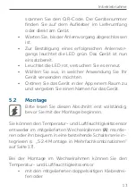 Preview for 13 page of HomeMatic HmIP-STH Mounting Instruction And Operating Manual