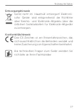 Preview for 27 page of HomeMatic HmIP-STH Mounting Instruction And Operating Manual