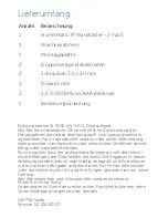 Preview for 2 page of HomeMatic HMIP-WRC2 Mounting Instruction And Operating Manual