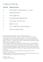 Preview for 2 page of HomeMatic HMIP-WRC6 Mounting Instruction And Operating Manual