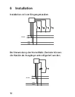 Предварительный просмотр 12 страницы HomeMatic HMW-IO-4-FM Installation And Operating Manual