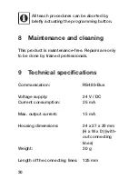 Предварительный просмотр 30 страницы HomeMatic HMW-IO-4-FM Installation And Operating Manual